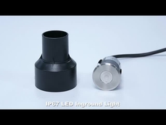 1W 2W 3W LED tek renkli düşük voltajlı aydınlatma tunç açık hava gömülü lambalar LED nokta yol ışığı