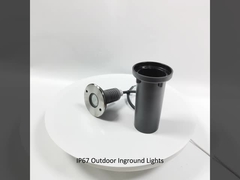 Yeraltında gömülmüş dış mekan peyzaj aydınlatmaları DC12V-24V Su geçirmez IP67 paslanmaz çelik
