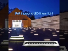 500mm Proje Bahçe Yeraltına gömülmüş Hafif IP67 Paslanmaz Çelik 316