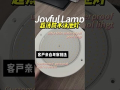 SS316#+ABS koruma AC12V içi CC sürücü havuz lambaları yüzme havuzu için