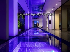 JPY120-AC 6watt RGBW Ultra Thin 316ss LED Sualtı Yüzme Havuzu Işığı