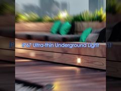 1EC84337 IP67 1W 2W LED Yeraltı Işığı CE Park Bahçesi için Zemin Işığı