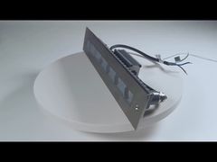 820462 Doğrusal LED Zemin Işığı 12W DMX512 Paslanmaz Çelik Ön Kapak Zemin Gömme