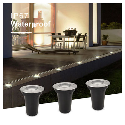 6W Dış LED Yeraltı Işığı IP67 12V DC Düşük Voltajlı Yeraltı Işığı