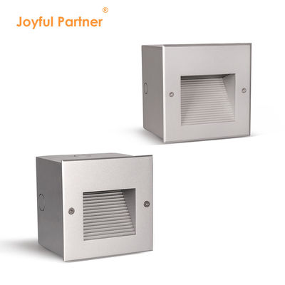 AC100~240V Merdiven Basamak Işıkları LED 6W COB Gömme IP65 120*120mm Koridor İçin LED Duvar Köşe Işığı