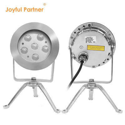 RGBW LED Sualtı Nokta Işığı Paslanmaz Çelik 316 DMX512 Kontrol 12V 24 Voltaj Çoklu Renk Değişimi