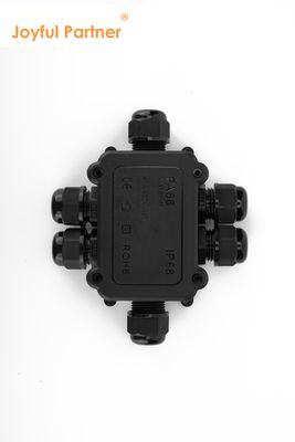 IP68 Dış Mekan Naylon Kablo Elektrik Su Geçirmez Bağlantı Kutusu 2/3/4/5/6 Yollu Konnektör Plastik Kutu