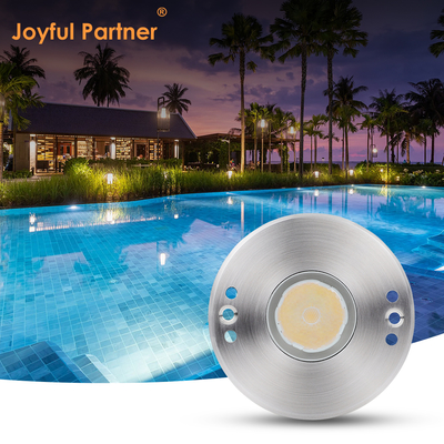 LED Mini Su Geçirmez Gömme İşaretleyici 1W 12V DC 8° Dar Işıma Açısı IP68 Dış Mekan Peyzaj Aydınlatması