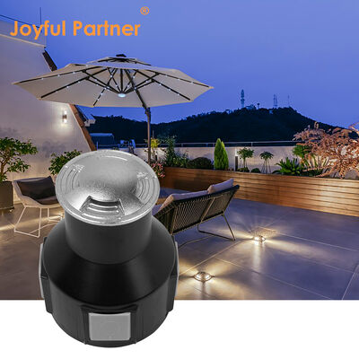 LED Yeraltı Işığı Güçlü Yük Taşıma LED Sürücü 316 paslanmaz çelik ön halka SMD LED ABS Montaj Koltuğu ile