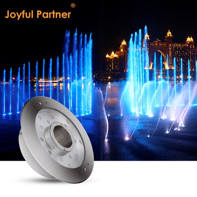 LED Fıskiye Nozulu Işığı DC12V/24V IP68 RGB DMX ÇAP250mm Su Jeti Peyzaj Kısılabilir