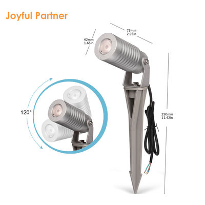 DC 24V 10W Led Spot Spike Yard Light RGBW 4in1 Taşınabilir Su geçirmez Dış Işık