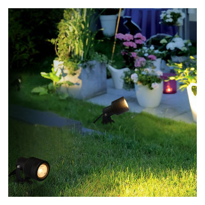 IP66 COB Dış su geçirmez Düşük Voltajlı lambalar bahçe spot çim lambaları