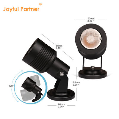 IP66 COB Dış su geçirmez Düşük Voltajlı lambalar bahçe spot çim lambaları