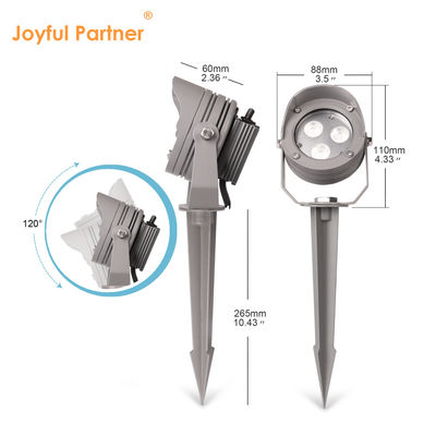 IP65 12V DC Dimming Dekoratif LED Fener Alüminyum Dış Çevre Lambaları