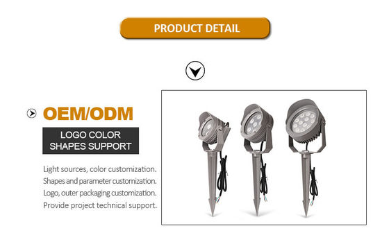 IP65 12V DC Dimming Dekoratif LED Fener Alüminyum Dış Çevre Lambaları