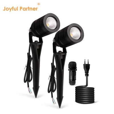 COB Manzara Işığı Düzenlenebilir 10W 24V veya 100~240VAC RGBW Alüminyum gövde 4in1 Yard Pathway için
