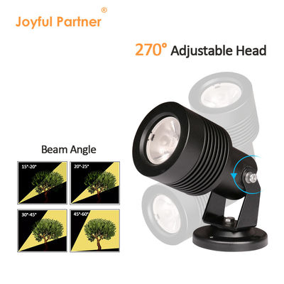 Düzenlenebilir açı bahçe yukarı aşağı ışık 6W 10W kare açık hava zemin aydınlatması