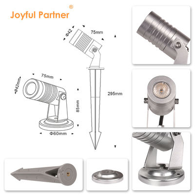 Modern LED Bahçe Noktası Işığı Alüminyum Su geçirmez Ip65 LED Spike Light