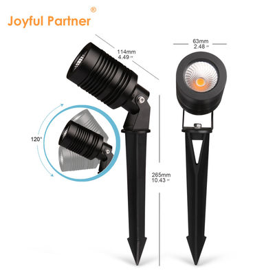 10W Sıcak Beyaz Dış Bahçe Noktası Işıkları Yard Pathway LED Spike Light