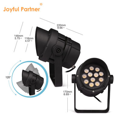 Yüksek Parlaklık Yuvarlak Dış RGB LED Fenerler IP65 LED Manzara Ağacı