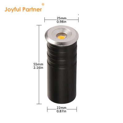DC 24V Mini LED Adım Işığı Yeraltında gömülü Düşürülebilir LED Güverte Işıkları IP67
