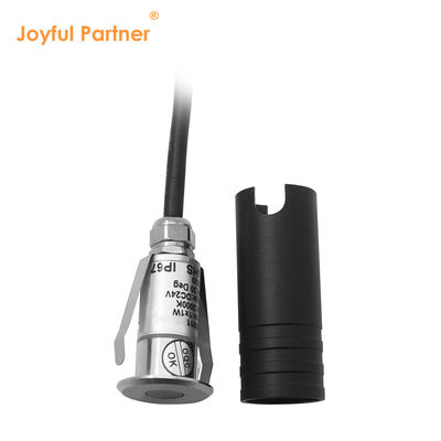DC 24V Mini LED Adım Işığı Yeraltında gömülü Düşürülebilir LED Güverte Işıkları IP67