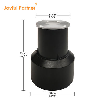 IP67 Yer Altı Işığı Mini Gömme Işıklar 12V 24V Sıcak Beyaz ÇAP45MM Buzlu Cam Lens Olmadan