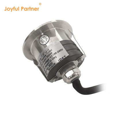 Dış Mekan Bahçe Mini Yer Altı Işığı Yüksek Gerilim 100-240V Harici Sürücü İle 1W 3W Paslanmaz Çelik Kapak