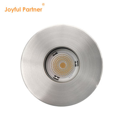 Dış Mekan Bahçe Mini Yer Altı Işığı Yüksek Gerilim 100-240V Harici Sürücü İle 1W 3W Paslanmaz Çelik Kapak
