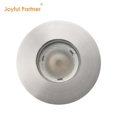 LED Toprak Mezarlığı Işığı Paslanmaz Çelik 316 1w 2w 3w DC 24v Plastik Arka Kutusuyla Çimleri Dekore etmek için