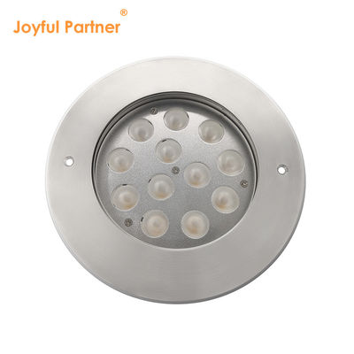 LED Yeraltı Lambaları IP67 Alüminyum 12W 24W 36W DIA185MM Asimetrik Lensle