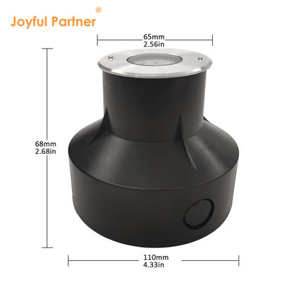 Yeraltı Eğitimi 1W 2W 3000k Sıcak Beyaz IP67 İyi Isı Döküntüsü Alüminyum Vücut