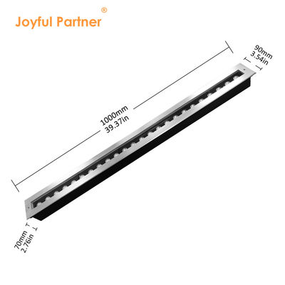 Su geçirmez IP67 Yolu Doğrusal Merdiven Işığı 1000mm LED Arkaplan Işıkları