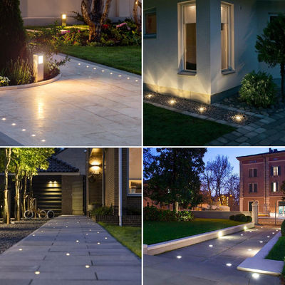 Paslanmaz çelik küçük güverte aydınlatması 1W 2W 3W LED yeraltı lambaları