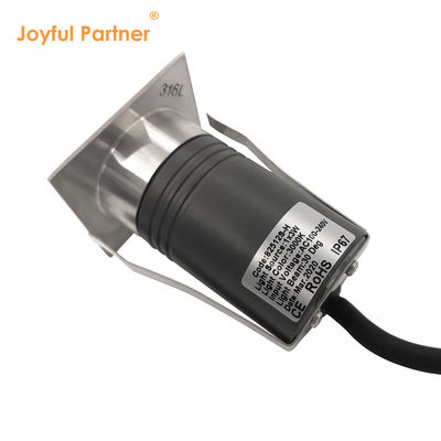 Su geçirmez 3000K LED Yeraltı Yukarı Işığı Yeraltı İçerilen Yeraltı Yeraltı Işığı