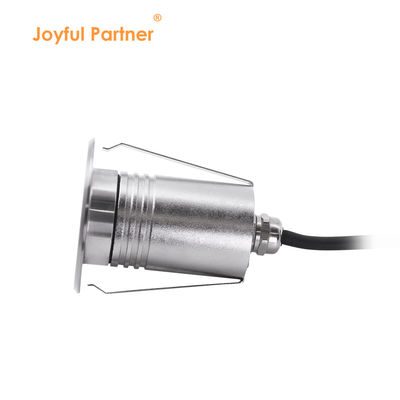 Mini 1W 2W LED yeraltı havuz ışığı IP68 3000k 12V / 24V DC