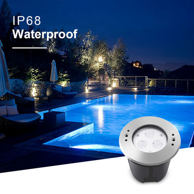 3W Su geçirmez IP68 LED Su Altı Havuzu Işığı 316 SS RGB DMX512 Havuz Işığı