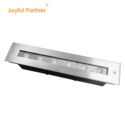 316 SS Yüzme Havuzu Su Altı Işığı 12v 24v DC IP68 Doğrusal Havuz Işığı
