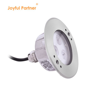 Yüzme havuzu Sualtı Işığı 3W 6W gömülü IP68 RGB UV direnci DC24V