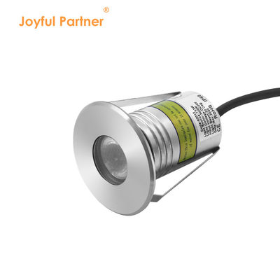 Paslanmaz Çelik RGB 3'ü 1 Arada Renkli Yüzme Havuzu Işıkları Su Altı Mini LED Gömme Lamba 3W DC 24V Plastik Montaj Kovanı ile