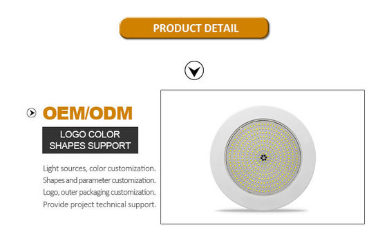 42W 12VAC Denizaltı LED Havuz Işıkları IP68 Duvar Montajlı RGB LED Havuz Işıkları