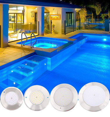 Duvar üzerine monte edilmiş LED PAR56 Havuz Işığı Sualtı Havuzu RGB Işık