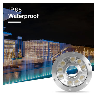 IP68 LED Su Altı Çeşme Işığı 2700K - 6500K SS316 12V / 24V Uyumlu