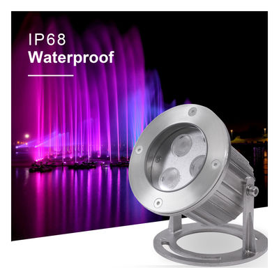 Paslanmaz Çelik 316L Sualtı Havuz Işığı 6W LED Çeşme Işığı