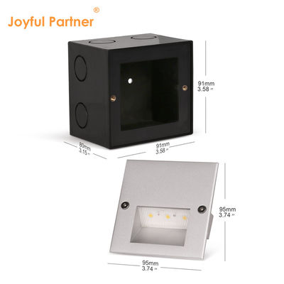 1.5W 3W Su geçirmez LED Adım Fenerleri IP65 Geniş LED Adım Fenerleri Dışarıda