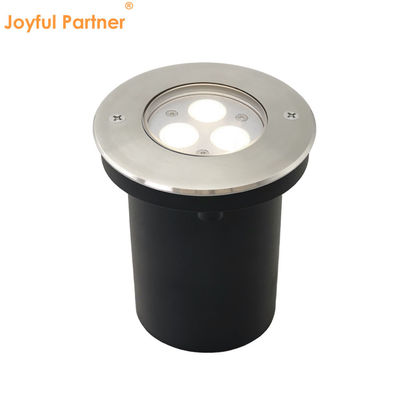 3W 6W 9W Bahçe LED Yeraltı Işığı RGB Renk Değiştirme Arkaplan Işıkları