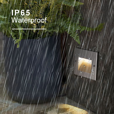 AC100~240V Merdiven Basamak Işıkları LED 6W COB Gömme IP65 120*120mm Koridor İçin LED Duvar Köşe Işığı