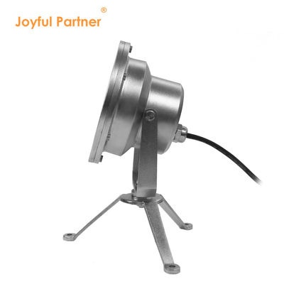 LED RGBW Sualtı Spot Işığı DMX Kontrollü Paslanmaz Çelik 316 Deniz Sınıfı DC12 24V