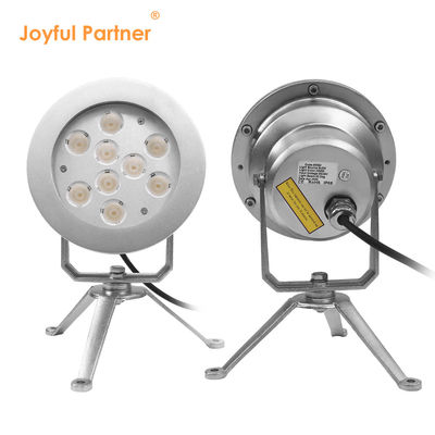 LED RGBW Sualtı Çeşme Işığı DMX Kontrol Paslanmaz Çelik Sualtı Işıkları