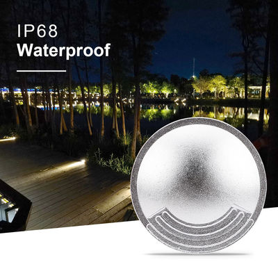 2W IP67 LED Yeraltı Işıkları Dışarıda Ultra İnce Çaplı 55mm SMD LED Walkover Işıkları Alüminyum Kaplı
